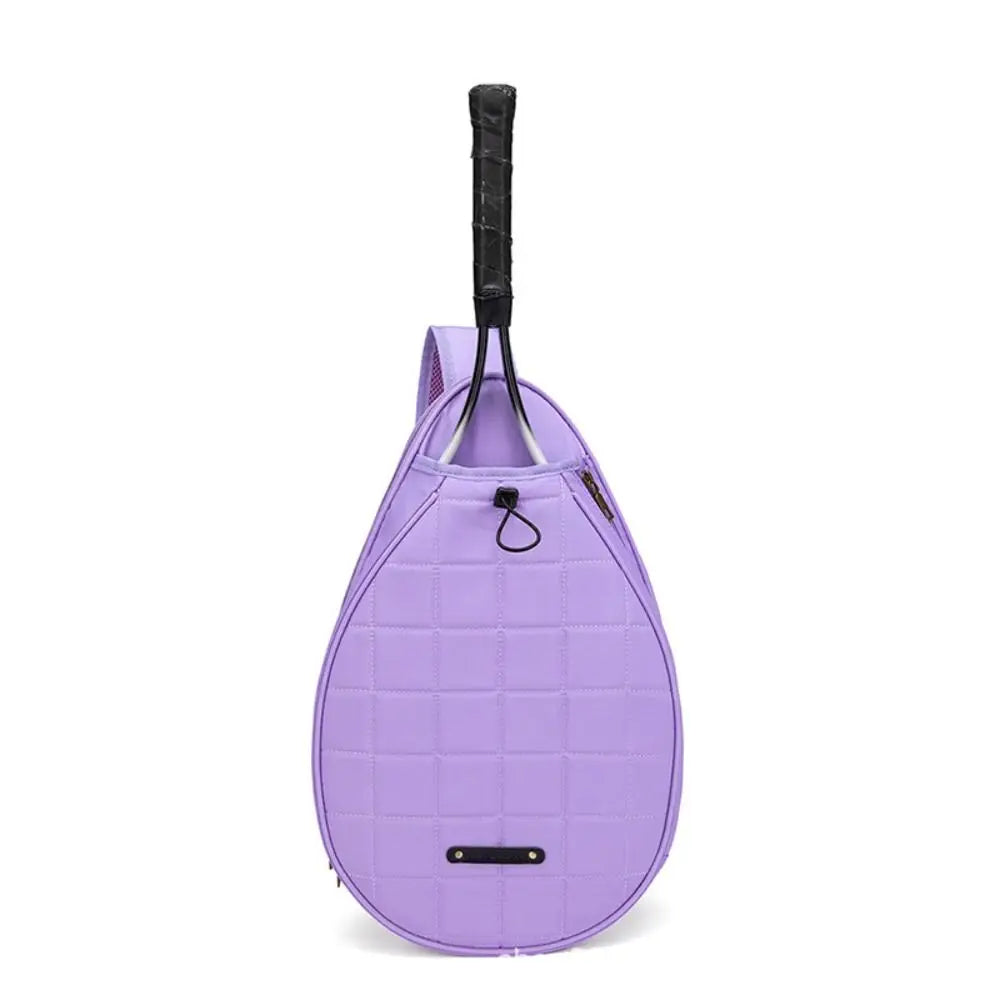 Mochila Raqueteira de Beach Tennis Crossbody Roxo