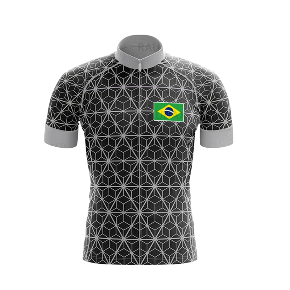 Camisa de Ciclismo Masculina do Brasil - BR Ciclismo BR4