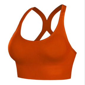 Top Fitness Esportivo Acolchoado Workout Vermelho