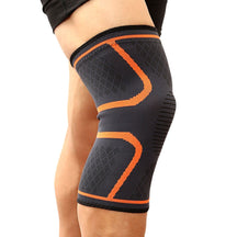 Par Joelheiras de Compressão Esportiva Ultraboost Laranja 2 unidades