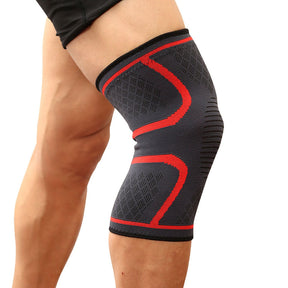 Par Joelheiras de Compressão Esportiva Ultraboost Vermelho 2 unidades