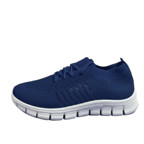 Tênis de Corrida Vulcanizado Feminino Azul Marinho