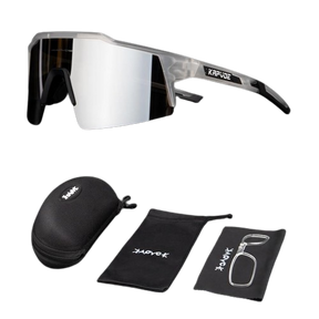 Óculos de Ciclismo & Corrida UV400 Slide Kapvoe Cinza