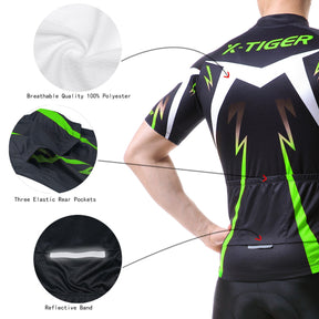 Roupa Conjunto Para Ciclismo Masculino X-Tiger