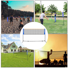 Rede Portátil para Esportes - Vôlei, Tênis, Beach Tennis, Badminton