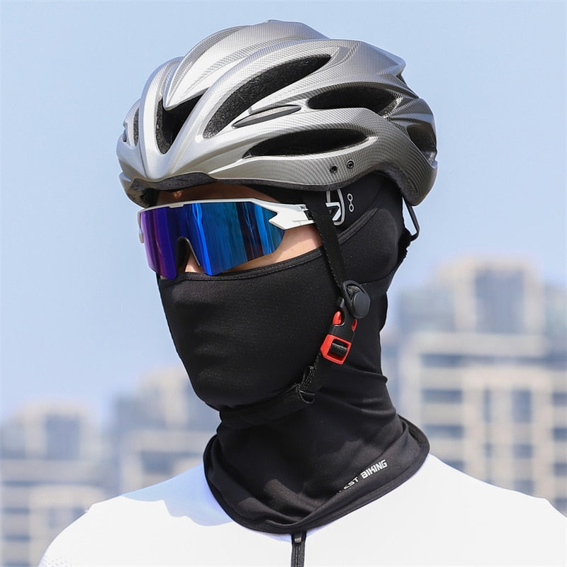 Máscara Balaclava de Ciclismo Anti-Suor Proteção UPF50+