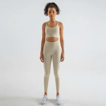 Conjunto Legging Feminino Sportwear para Academia Branco
