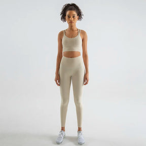 Conjunto Legging Feminino Sportwear para Academia Branco