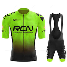 Conjunto de Ciclismo Profissional RCN Respirável Verde