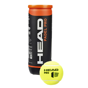 Kit Bola Head Padel Performance Tubo 3 Unidades Head Padel Pro