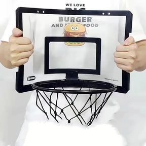 Mini Cesta de Basquete de Parede Portátil com Bola Inclusa