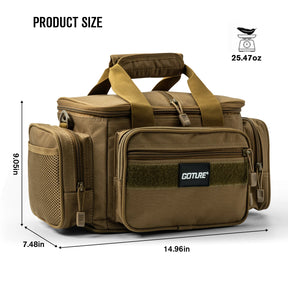 Bolsa de Pesca à Prova d'Água com Compartimentos e Cinto
