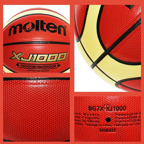 Bola de Basquete Couro Profissional Molten XJ1000