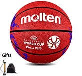 Bola de Basquete Molten FIBA Basketball World Cup 2019 Vermelho