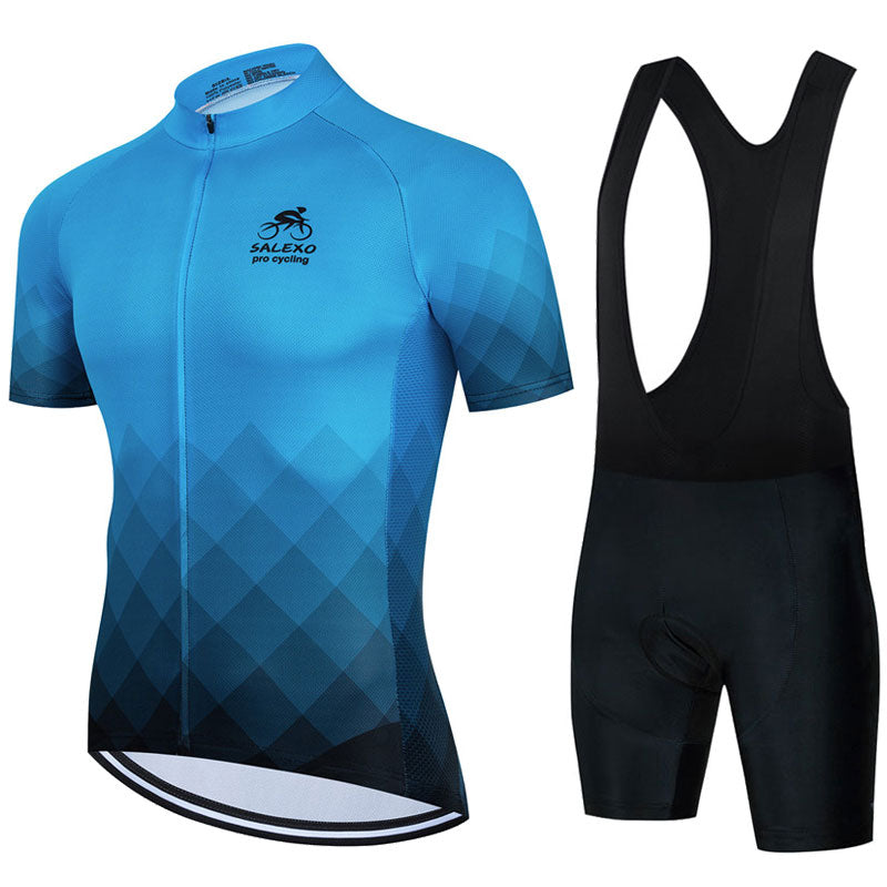 Camisa e Bermuda Bretelle de Ciclismo Gel 19D