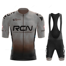 Conjunto de Ciclismo Profissional RCN Respirável Cinza