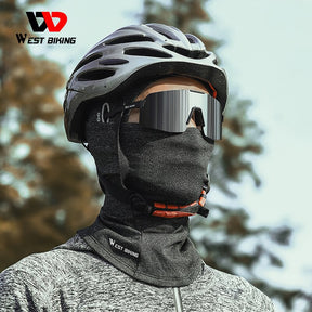 Máscara Balaclava de Ciclismo Anti-Suor Proteção West Biking
