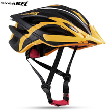 Capacete para Ciclismo com LED Ultra Light MTB Cycabel Amarelo