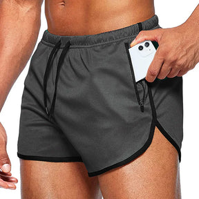 Short de Corrida Running RDI Sports® Cinza Escuro