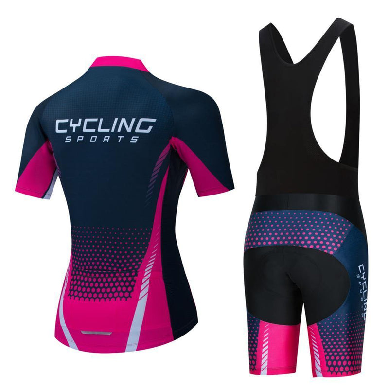 Conjunto Roupa de Ciclismo Feminino Pro Cycling™ - RDI Sports