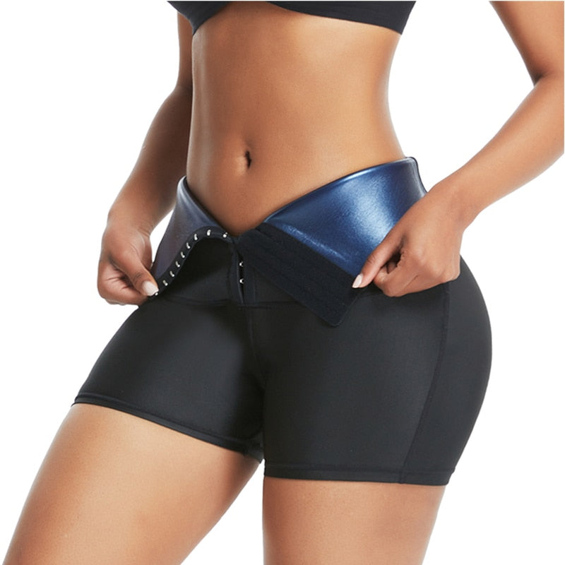 Body Fitness Warm - Legging para Queima de Gorduras Azul