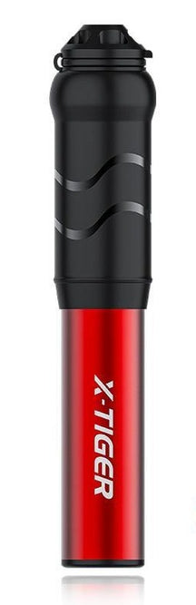 Mini Bomba Portátil para Bicicleta X-Pro com Agulha Vermelho