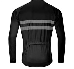 Blusa Corta Vento Manga Comprida Para Ciclismo