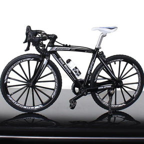 Miniatura de Bicicleta MTB e Speed de Metal Speed Branca
