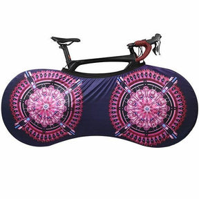 Capa de Proteção para Bicicleta Personalizada Diamante Roxo