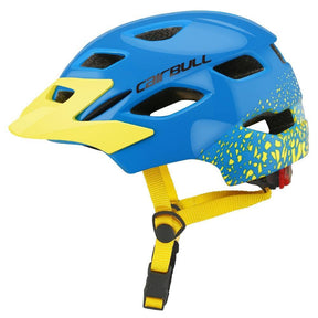 Capacete Infantil Cairbull Azul Amarelo