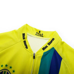 Camisa de Ciclismo Manga Longa do Brasil - Seleção Brasileira