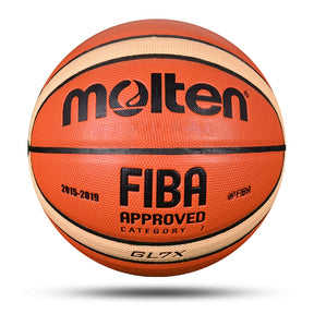 Bola de Basquete Molten Basketball FIBA de Couro