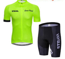 Roupa de Ciclismo Strava Classic Verde c Bermuda