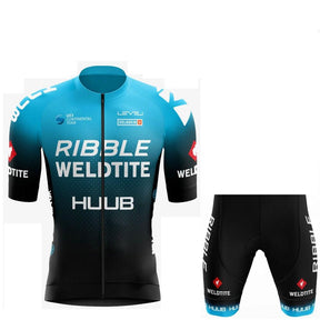 Conjunto de Ciclismo Masculino Team Sport Azul c/ Bermuda