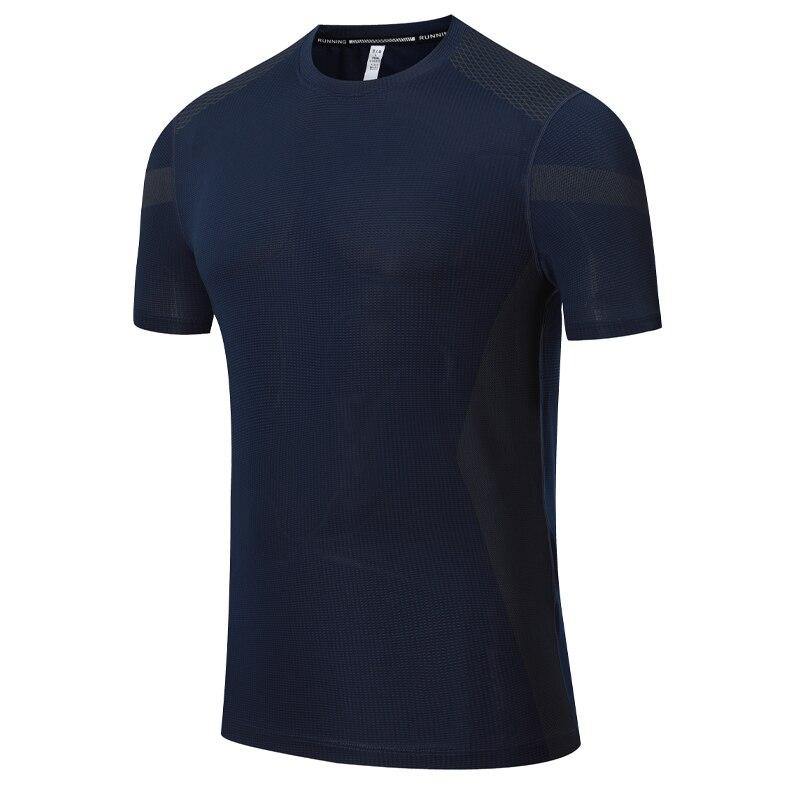 Camisa Fitness Secagem Rápida RDI Sports® Azul Escuro