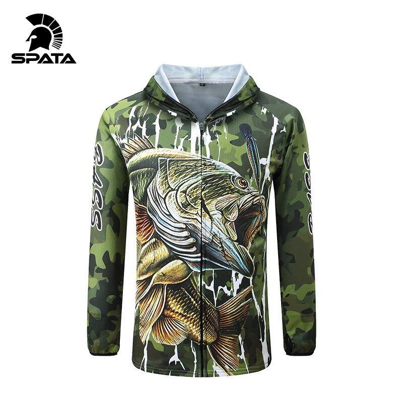 Camisa Camuflada Manga Comprida para Pesca King Fish
