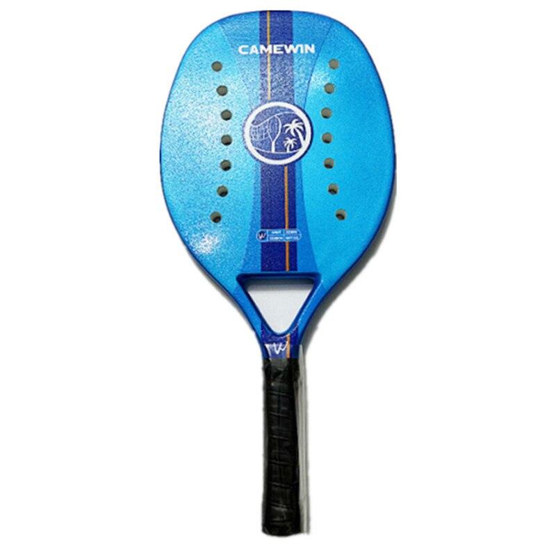 Raquete de Beach Tennis Pro Carbono - Camewin Azul