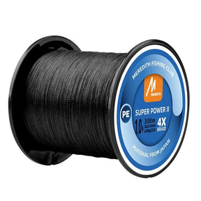 Linha de Pesca Multifilamento Meredith II 4X PE Preto