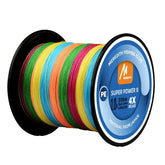 Linha de Pesca Multifilamento Meredith II 4X PE Multi-Cores