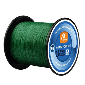 Linha de Pesca Multifilamento Meredith II 4X PE Verde