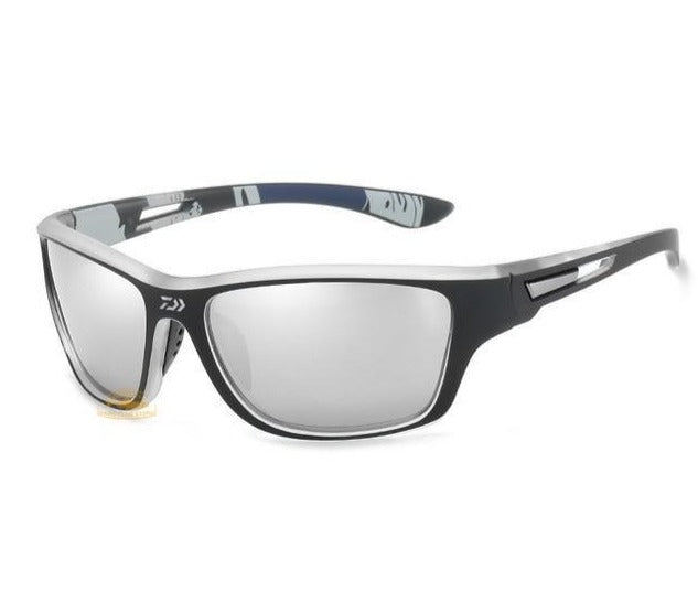 Óculos de Pesca Polarizado Daiwa Profissional UV+400 Cinza