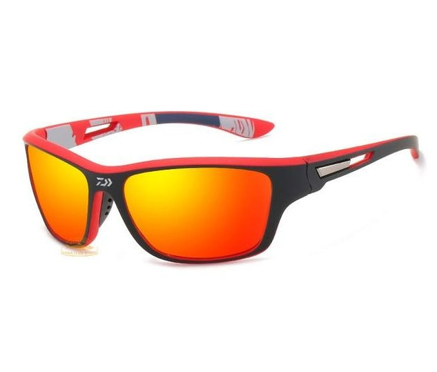 Óculos de Pesca Polarizado Daiwa Profissional UV+400 Laranja